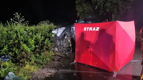 Dwie osoby zginęły w wypadku pod Iławą