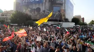 Protest w Teheranie