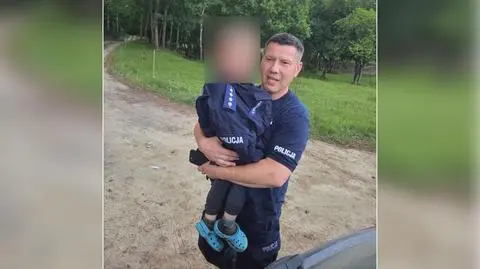 Chłopczyk został odnaleziony w lesie około 3 kilometry od domu 