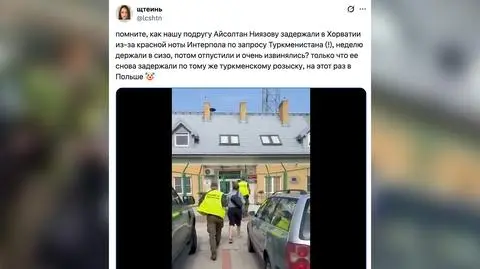 Wpis aktywistki Pussy Riot o zatrzymaniu Ajsoltan Nijazowej w Polsce