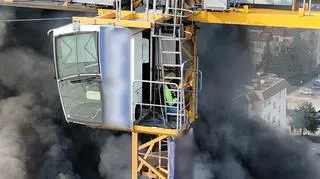 Pożar na Białołęce