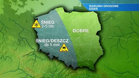 Warunki drogowe w czwartek