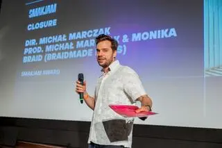 Michał Marczak w czasie MDAG Industry