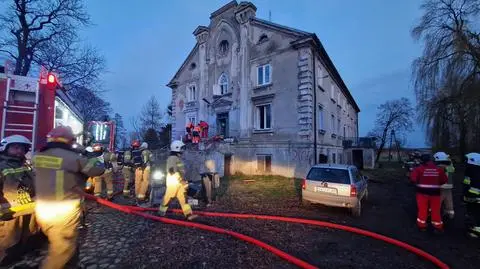 Tragiczny pożar w Łaniętach pod Kutnem