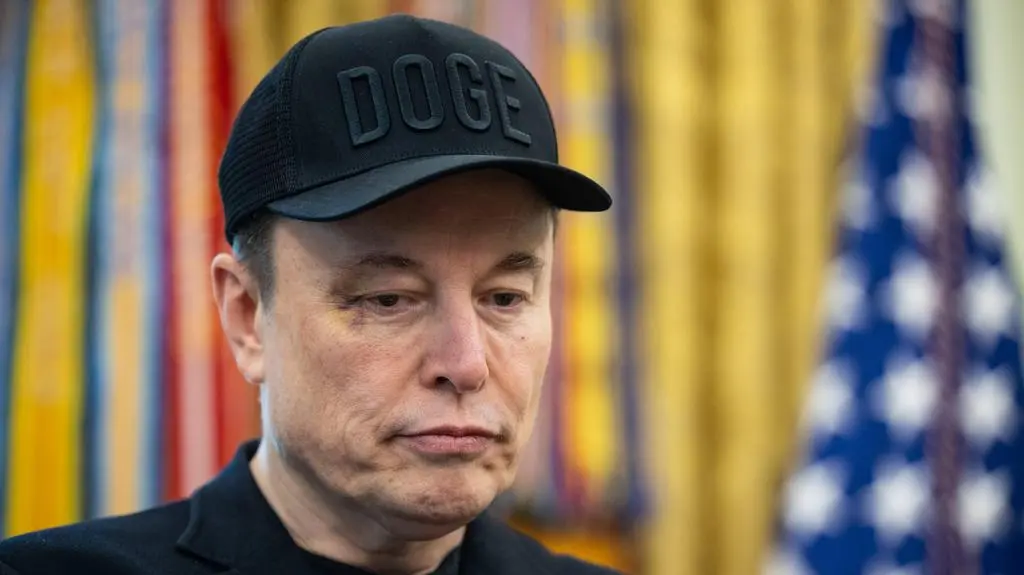 Musk przyszedł z podbitym okiem do Białego Domu