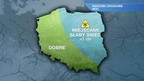 Warunki drogowe w nocy