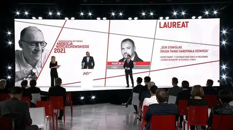 Marcin Gutowski z Nagrodą Radia ZET imienia Andrzeja Woyciechowskiego