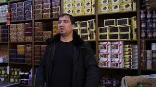 Właściciel sklepu spożywczego w Teheranie