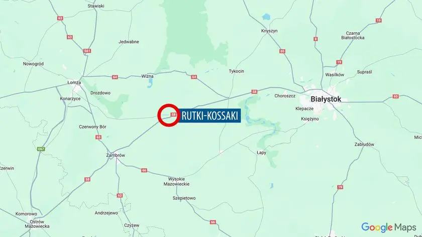 Rutki Kossaki. Niezidentyfikowany obiekt w lesie. 