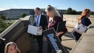 Dziennikarze opuszczają Pentagon