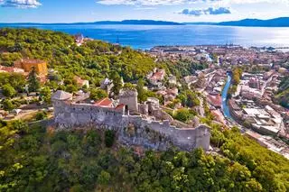 Trsat i Rijeka w Chorwacji