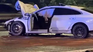 A tragic accident on the Łazienkowska route 