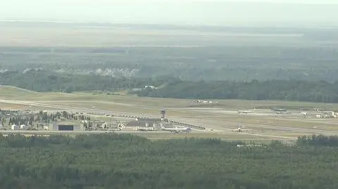 Lotnisko w Anchorage na Alasce
