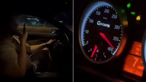 Pędził prawie 400 kilometrów na godzinę