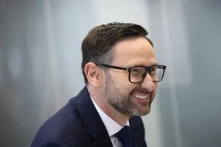 Daniel Obajtek, były prezes Orlenu.