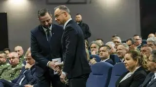 Władysław Kosiniak-Kamysz i prezydent Andrzej Duda