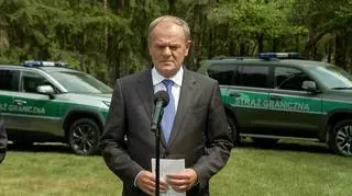 Tusk: dziękuję za to, co zrobiliście w tych trudnych czasach na wschodniej granicy