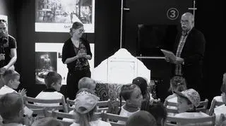 Prof. Pilarczyk podczas Tygodnia Przedszkolaka w Muzeum Powstania Wielkopolskiego