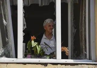 Skutki rosyjskiego ataku we Lwowie