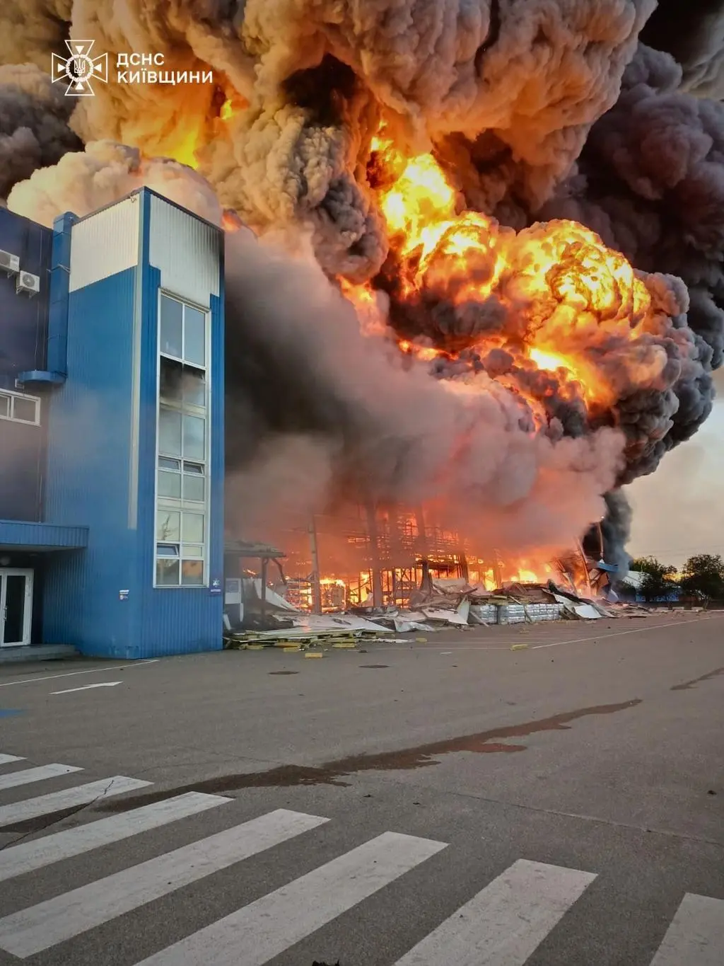 Kijów po rosyjskim ataku