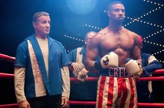 Michael B. Jordan i Sylwester Stallone w filmie "Creed"