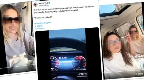 Prawniczka wrzucała na TikToka filmiki z szybkiej jazdy. Jest reakcja rzecznika dyscyplinarnego