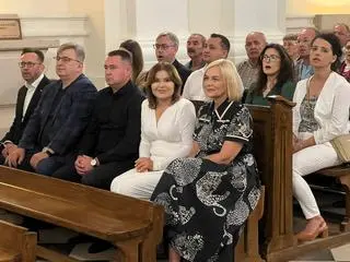 Imieniny Anny Krupki na Świętym Krzyżu