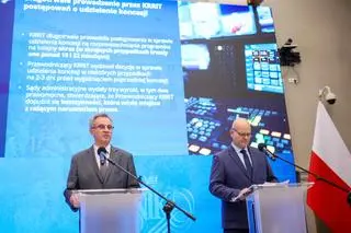 P.o. dyrektora Departamentu Nauki, Oświaty i Dziedzictwa Narodowego NIK Sławomir Żyła i p.o. wicedyrektora Departamentu Nauki, Oświaty i Dziedzictwa Narodowego NIK Konrad Janiec