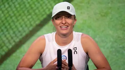 Zabawna wpadka Świątek na Wimbledonie. "To było dość zawstydzające"
