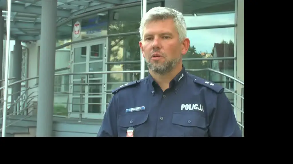 Policja o dronie