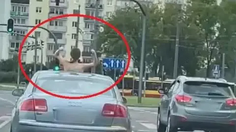 Do zdarzenia doszło na Rondzie Inwalidów w Łodzi