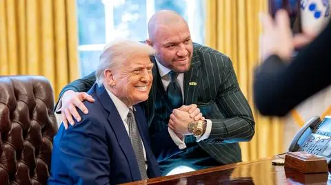 Conor McGregor i Donald Trump w Białym Domu