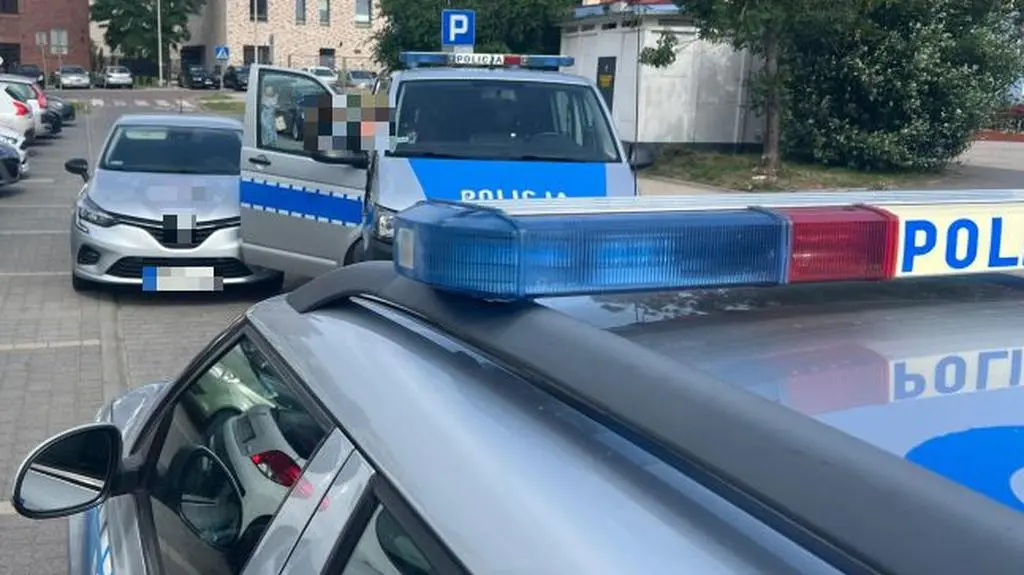 Próbował odjechać swoim samochodem
