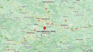 Awaria rurociągu w Goczałkowicach-Zdroju