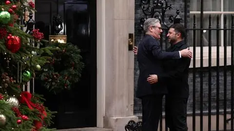Keir Starmer wita Wołodymyra Zełenskiego