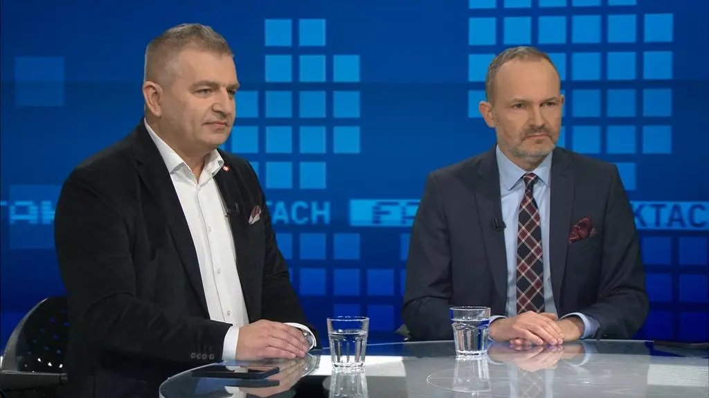 Bartosz Arłukowicz i Krzysztof Hetman w "Faktach po Faktach"