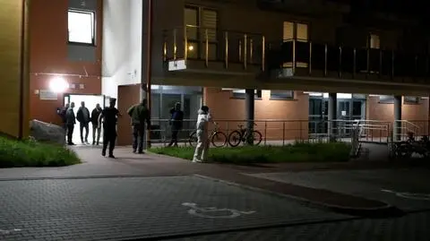 Policyjni technicy na miejscu tragedii