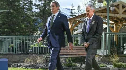 Scott Bessent i Jerome Powell