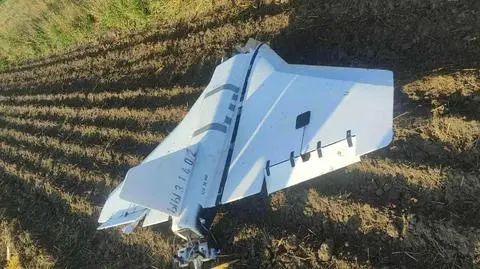 Dron znaleziony pod Opocznem