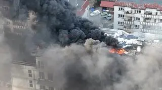 Pożar na Białołęce