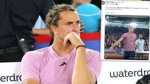 Zverev oburzony zachowaniem 20-latka, dał upust frustracji 