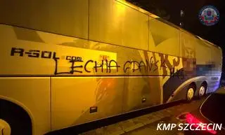 Autokar należał do drużyny piłkarskiej, która przyjechała na mecz