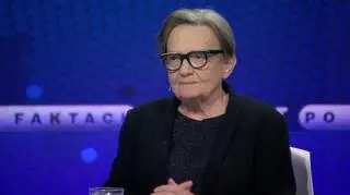 Agnieszka Holland w "Faktach po Faktach"