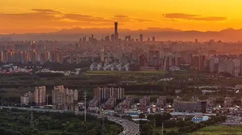 Panorama współczesnego Pekinu