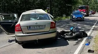W wypadku rannych zostało sześć osób, w tym czworo dzieci 