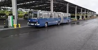 Ikarus z Budapesztu zaparkował w zielonogórskiej zajezdni