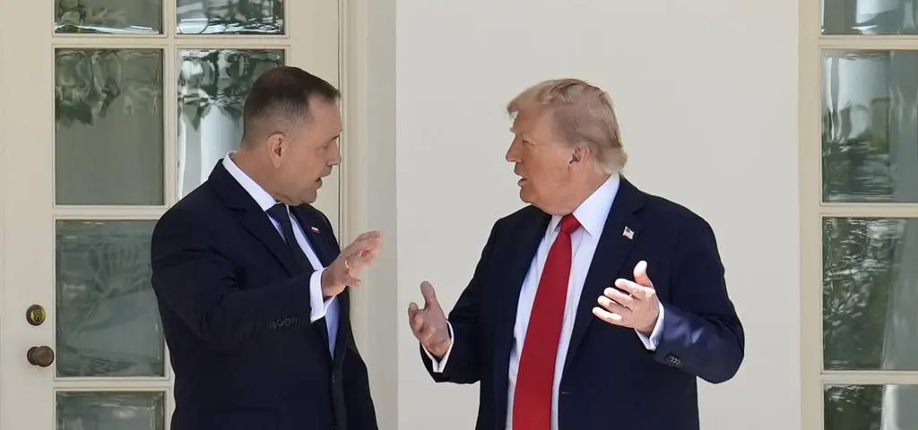 Po spotkaniu z Trumpem. Nawrocki: atmosfera była doskonała. Oglądaj w TVN24 i TVN24+