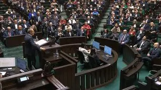 Premier Donald Tusk wygłasza expose