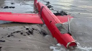 Szczątki drona znalezione na Łotwie