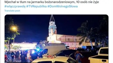 10 osób zabitych na jarmarku bożonarodzeniowym we Francji? Jak było naprawdę